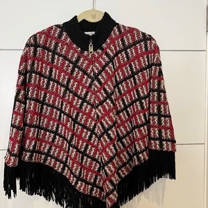 St John Sport by Marie Gray sweater poncho